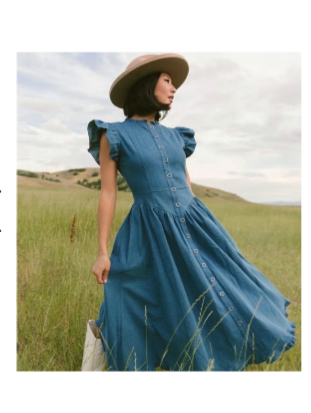 Ivy City NELLY 22W Denim Dress